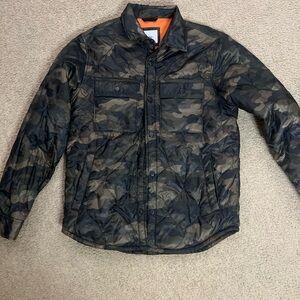 Old Navy Men's Camouflage Shirt Jacket